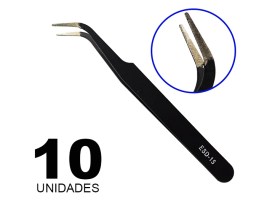 Pack 10 pinza precision ESD-15 